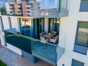 Balkón alebo terasa v ubytovaní MyFlat Casa Galerius Apartment