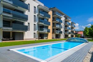 Bazén v ubytovaní MyFlat Casa Galerius Apartment alebo v jeho blízkosti