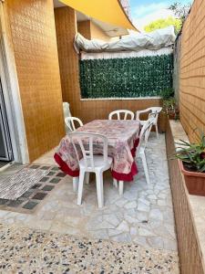Patio nebo venkovní prostory v ubytování Scauri Holiday
