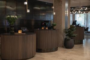 Vstupní hala nebo recepce v ubytování Home Hotel Mektagonen