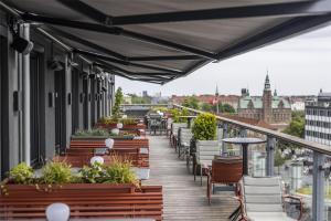 Balkón nebo terasa v ubytování Scandic Norreport