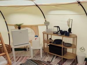 Imagine din galeria proprietății Glamping - Tent , Tält Zelt-Lodge Vindelälven în Blattniksele