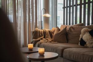 Posezení v ubytování Home Hotel Mektagonen