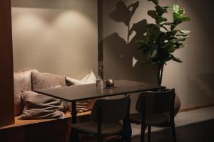 Posezení v ubytování Home Hotel Mektagonen
