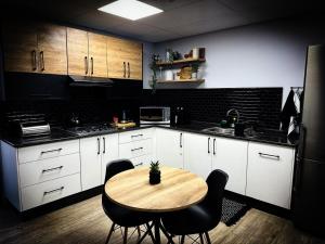 Køkken eller tekøkken på The Cottage Self-Catering Accommodation