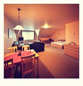 Posezení v ubytování Motel U Krbu