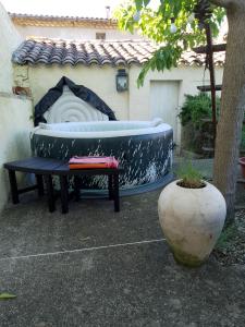 Zahrada ubytování Maison isivier