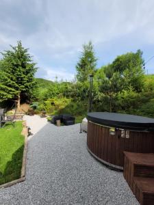 Zahrada ubytování Forest Camp Dom w Górach Sowich