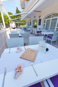 Restaurace v ubytování Apartments Vila Kristina
