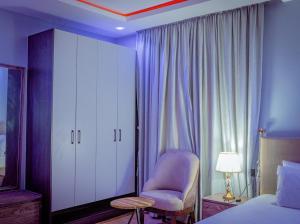 Postelja oz. postelje v sobi nastanitve Hannan Residence