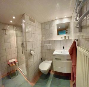 Koupelna v ubytování Michel's Ferienwohnung