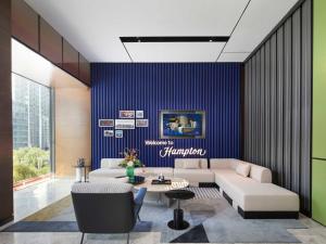 Istumisnurk majutusasutuses Hampton by Hilton Chengdu Wuhou Waishuannan