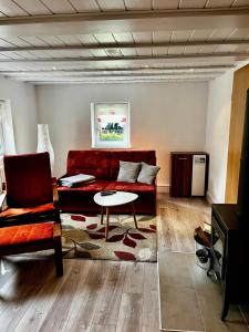 Posezení v ubytování Michel's Ferienwohnung