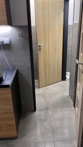 Kuchyň nebo kuchyňský kout v ubytování Apartmány Kortan