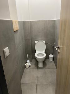 Koupelna v ubytování Apartmány Kortan