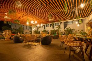 ONOMO Hotel Abidjan的休息区