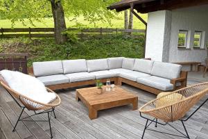 Ruang duduk di Klopfer Haus Oberstdorf +17 gambar