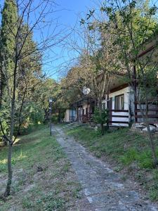 Κήπος έξω από το Bungalows Elata