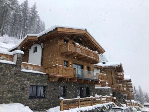 Modern Chalet in Mühlbach am Hochkönig near Ski Area during the winter