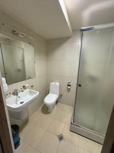 Koupelna v ubytování Nairi Hotel Yerevan