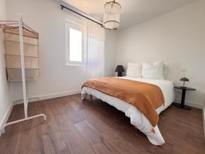 Postel nebo postele na pokoji v ubytování Petite maison à la campagne