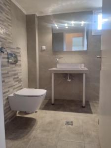 Koupelna v ubytování Elite Suites
