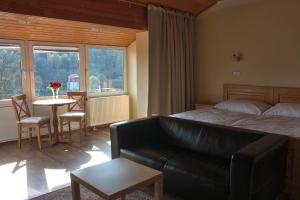 Rúm í herbergi á Hotel Orix