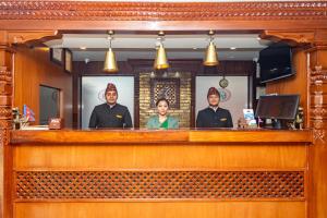 Mitarbeiter der Unterkunft Hotel Kutumba