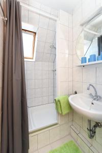 Koupelna v ubytování Ferienwohnung im Haus Wangerooge