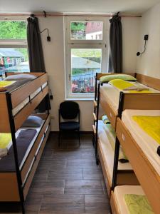 Alte Schule客房内的一张或多张床位