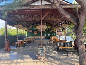 Restaurace v ubytování Jungle Gili Air