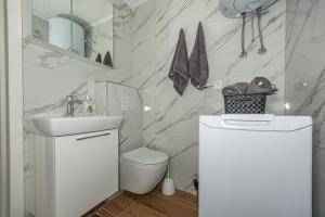 Koupelna v ubytování Studio Apartman Zlata + 26 fotografií