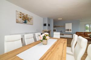 Kuchyň nebo kuchyňský kout v ubytování Villa Ceca