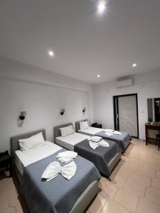 Posteľ alebo postele v izbe v ubytovaní Mark Hotel
