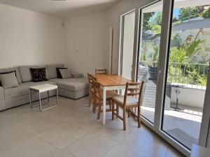 Et opholdsområde på Le Palmier