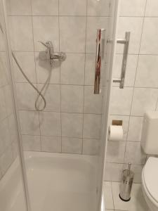 Koupelna v ubytování Zum Ritter Ferienwhg
