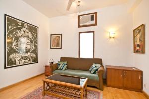 Posezení v ubytování Trendy Bed & Breakfast