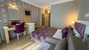 Posezení v ubytování Bilkay Hotel