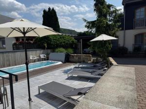 Bazén v ubytování Hotel Ettrich & Elbresort Rathen nebo v jeho okolí