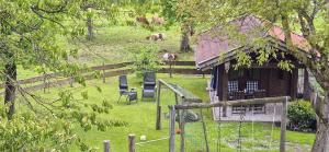 Zahrada ubytování Baumgartner Nagerhof | Chiemgau Karte