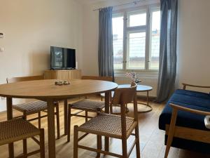 Μια τηλεόραση ή/και κέντρο ψυχαγωγίας στο myPoděbrady apartment