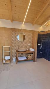 Vannituba majutusasutuses Atmosfera Bubble Glamping