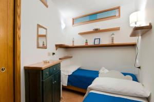 Katil atau katil-katil dalam bilik di Casa Vacanza Opuntia
