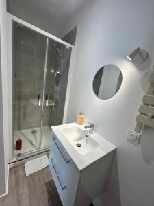 Ένα μπάνιο στο Studio Centre-ville
