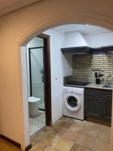 Koupelna v ubytování APARTAMENTOS LUZ DE LA BAHÍA SUR CADIZ San Fernando