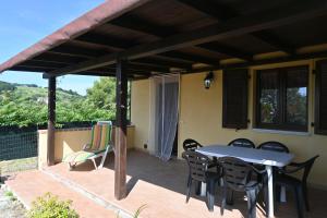 Balkón nebo terasa v ubytování S040 - Sirolo, comodo trilocale con Giardino