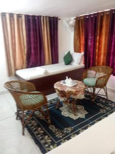 Hotel Samudra Tara的休息区