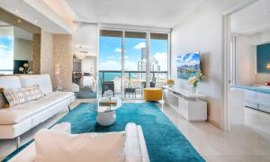Ruang duduk di MVR - Designer Stay in Sky-High Tower