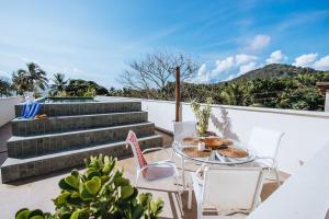 Uma varanda ou terraço em Smart Hotel Reserva Ilhabela
