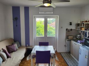 Kuchyň nebo kuchyňský kout v ubytování Villa Csipak